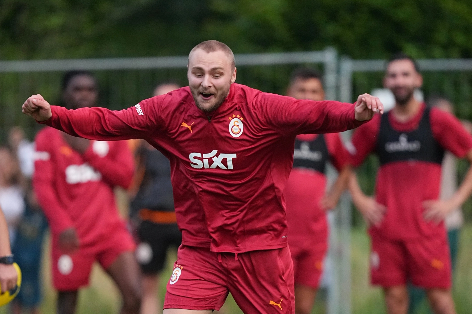 Galatasaray, yeni sezon hazırlıklarını sürdürdü