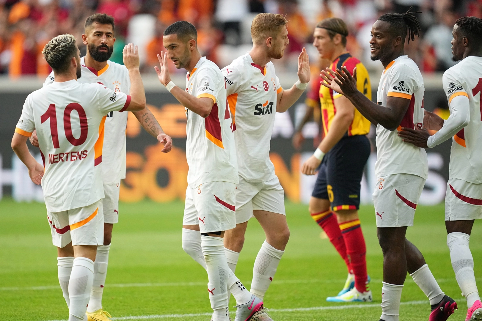 Hazırlık maçında Galatasaray kazandı haberinin görseli