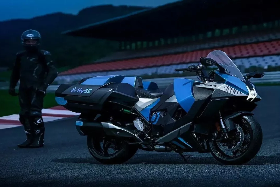 Kawasaki Ninja H2 ilhamlı motosikletini tanıttı: Hidrojenle çalışan çevre dostu araç