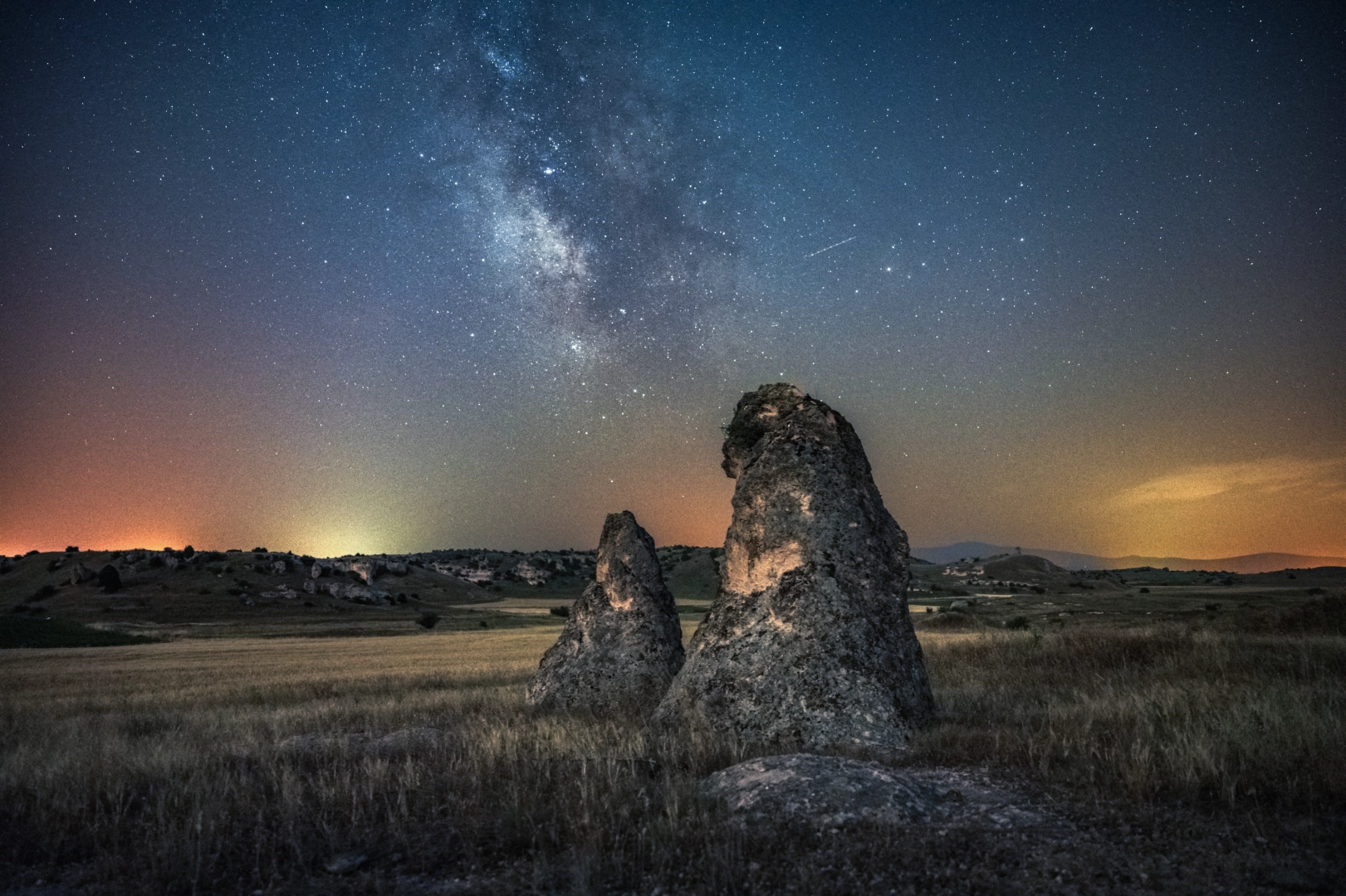 Astrofotoğrafçı Frig Vadisi'nde Samanyolu'nu 770 fotoğrafla kaydetti