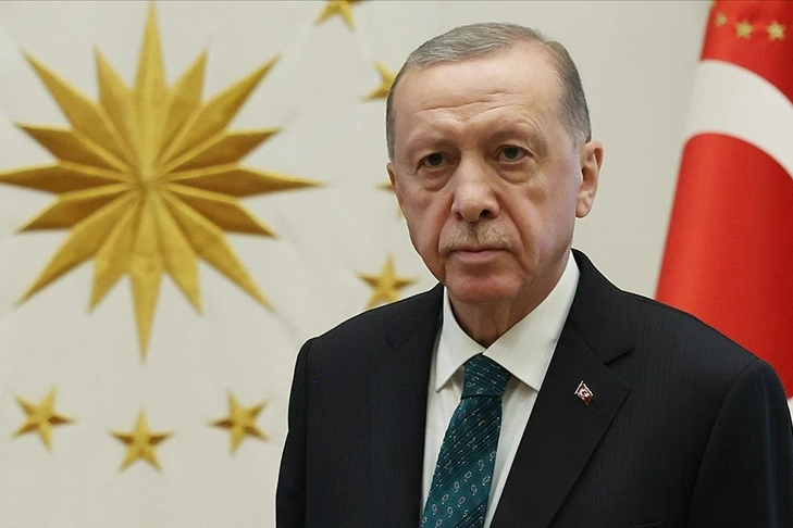 Cumhurbaşkanı Erdoğan'dan şehit ailesine başsağlığı mesajı