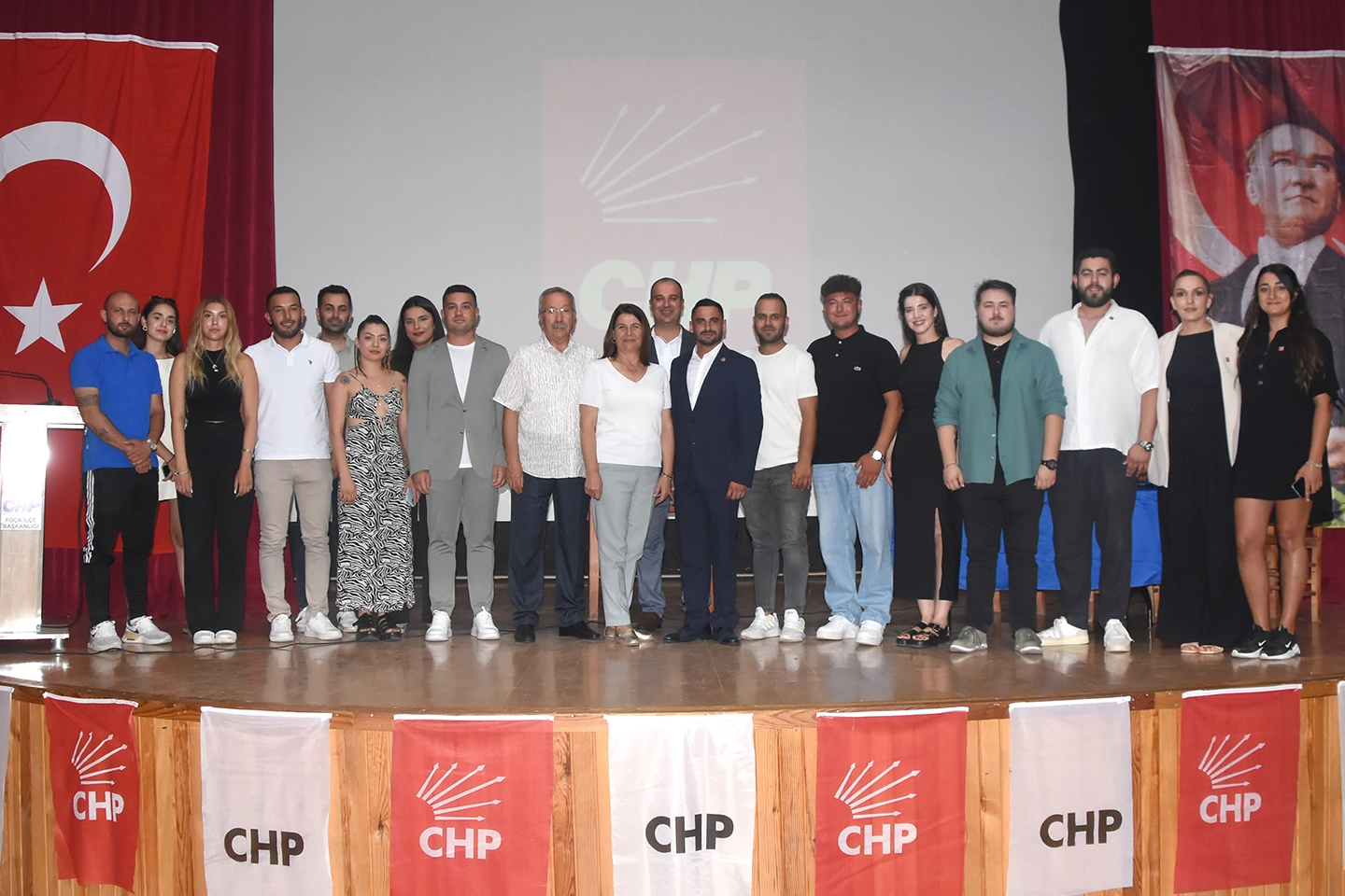 Foça CHP Gençlik Kollarında Gören Dönemi