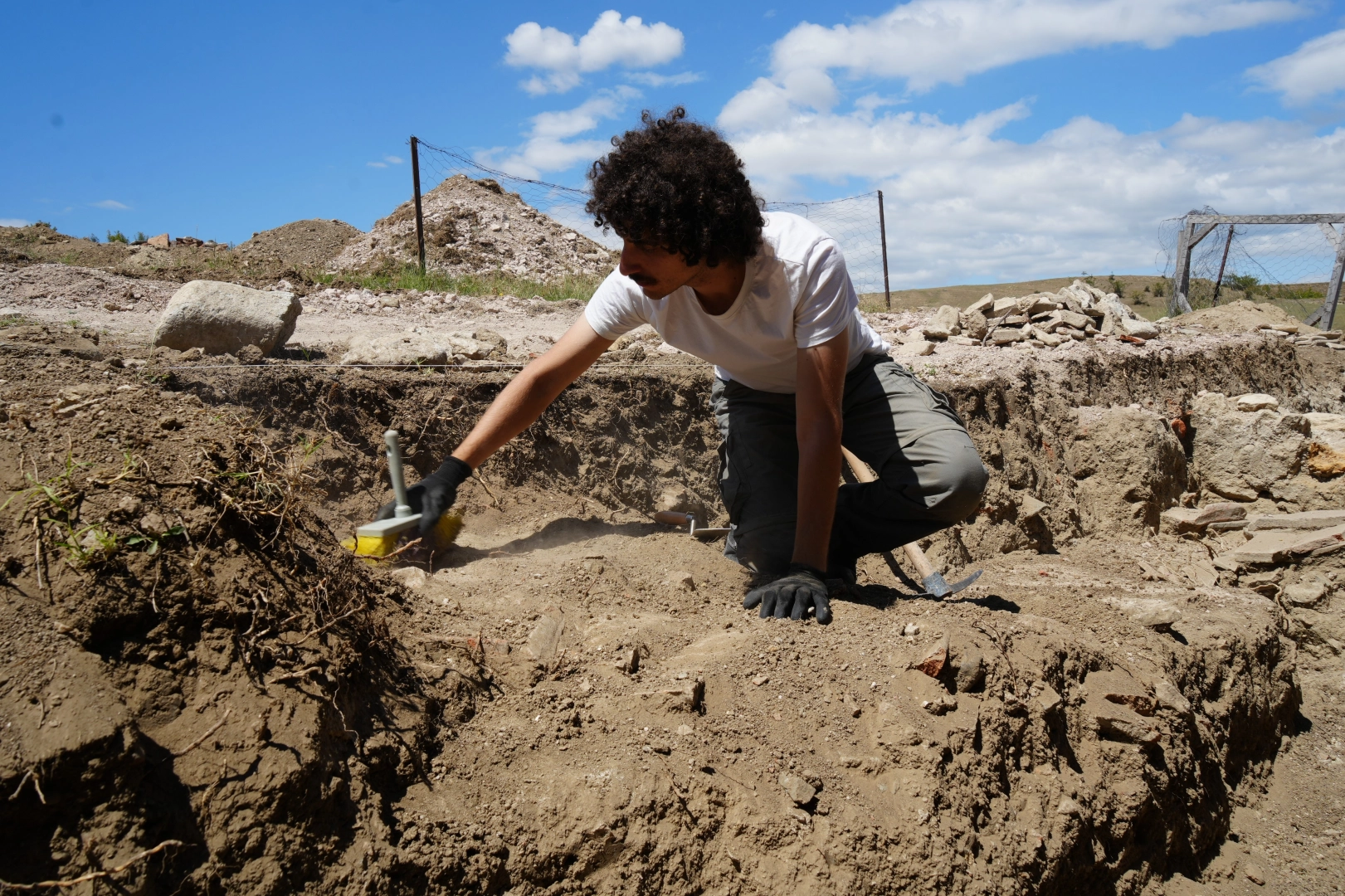 Romalılardan günümüze bir tarih yolculuğu: Pompeipolis Antik Kenti'nde kazı çalışmaları başladı