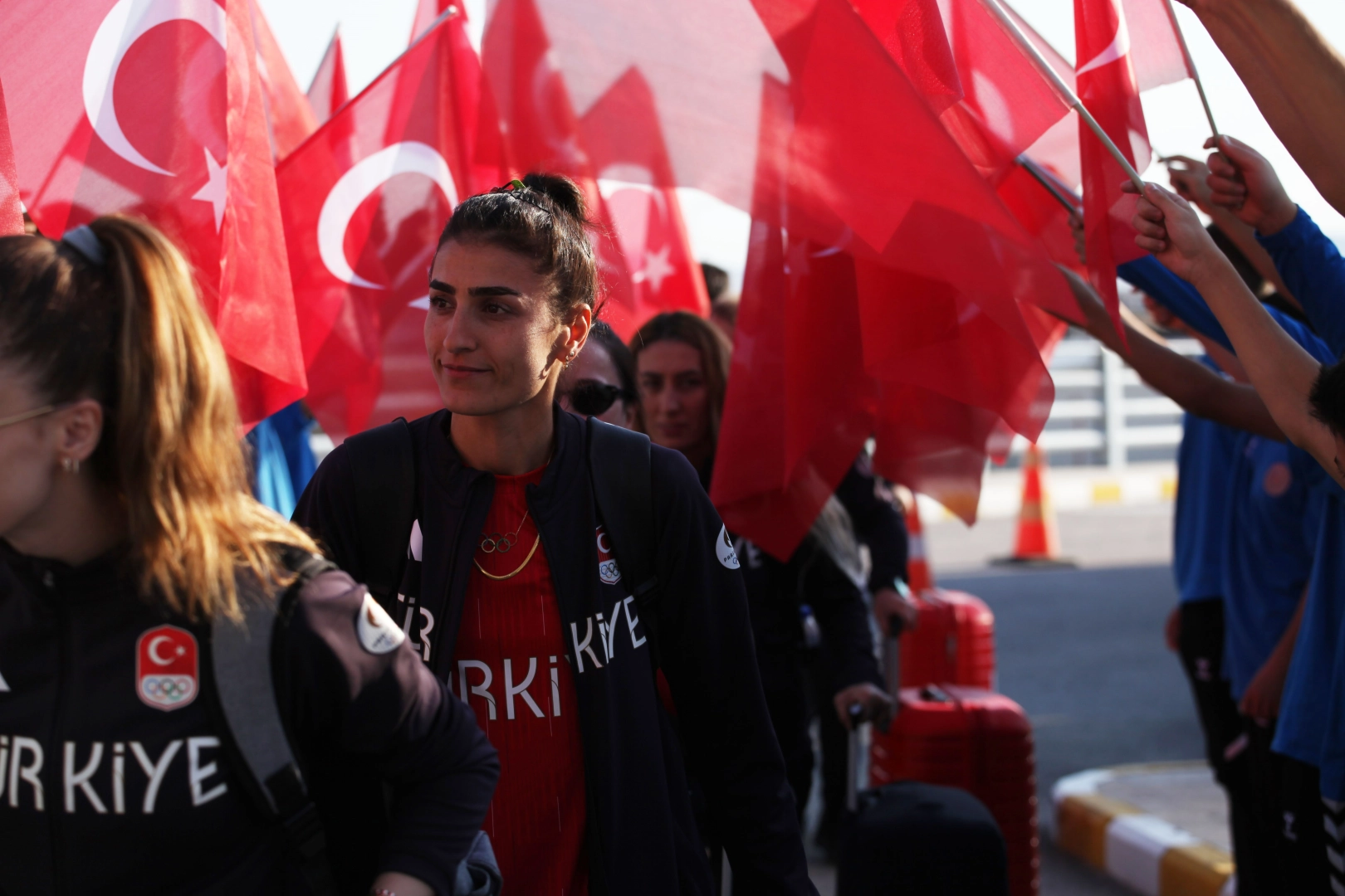 Milli tekvandocular Paris 2024 Olimpiyat Oyunları’na uğurlandı