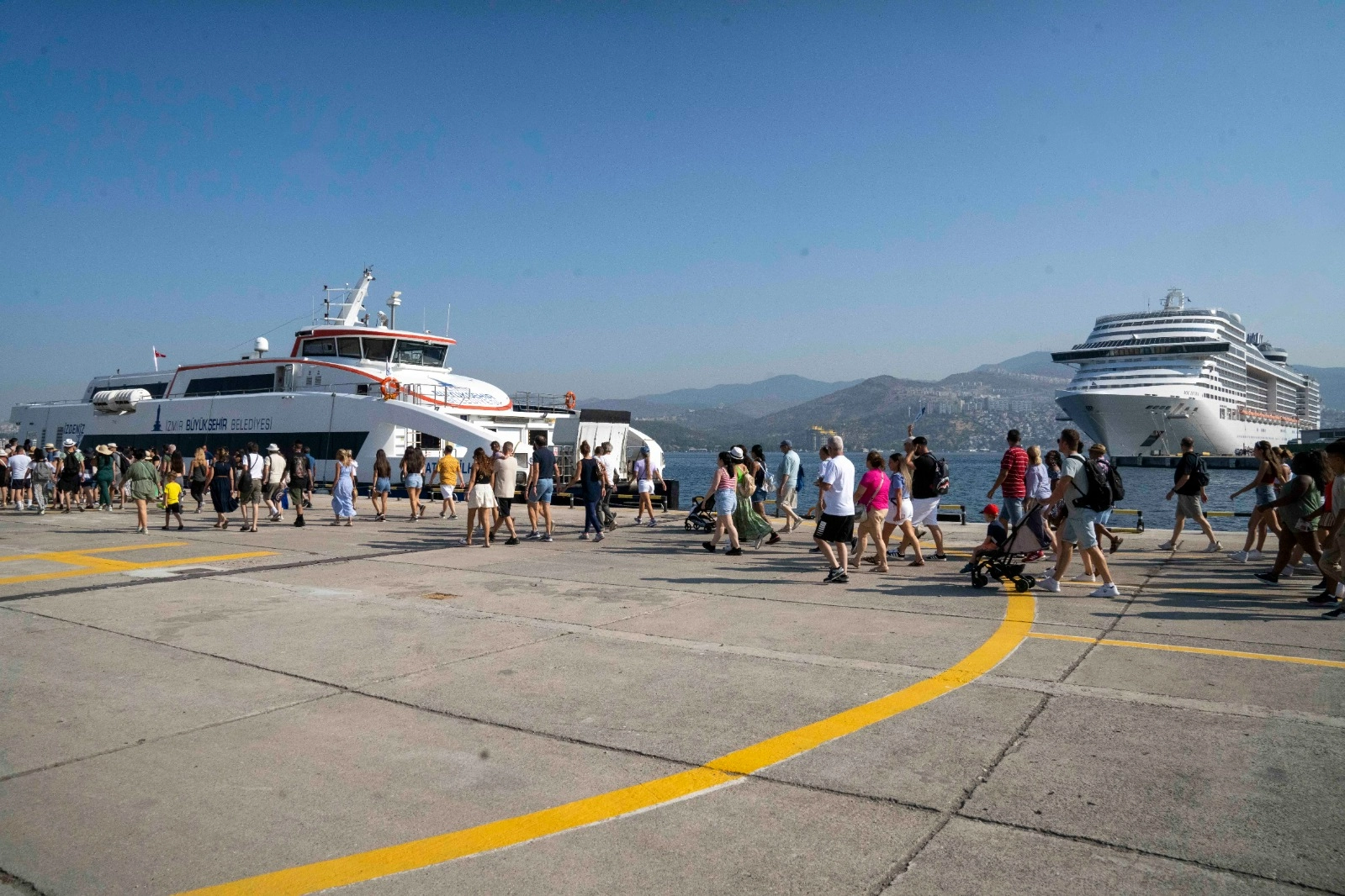 İZDENİZ ve MSC’den İzmir Körfezi’nde turizm iş birliği haberinin görseli