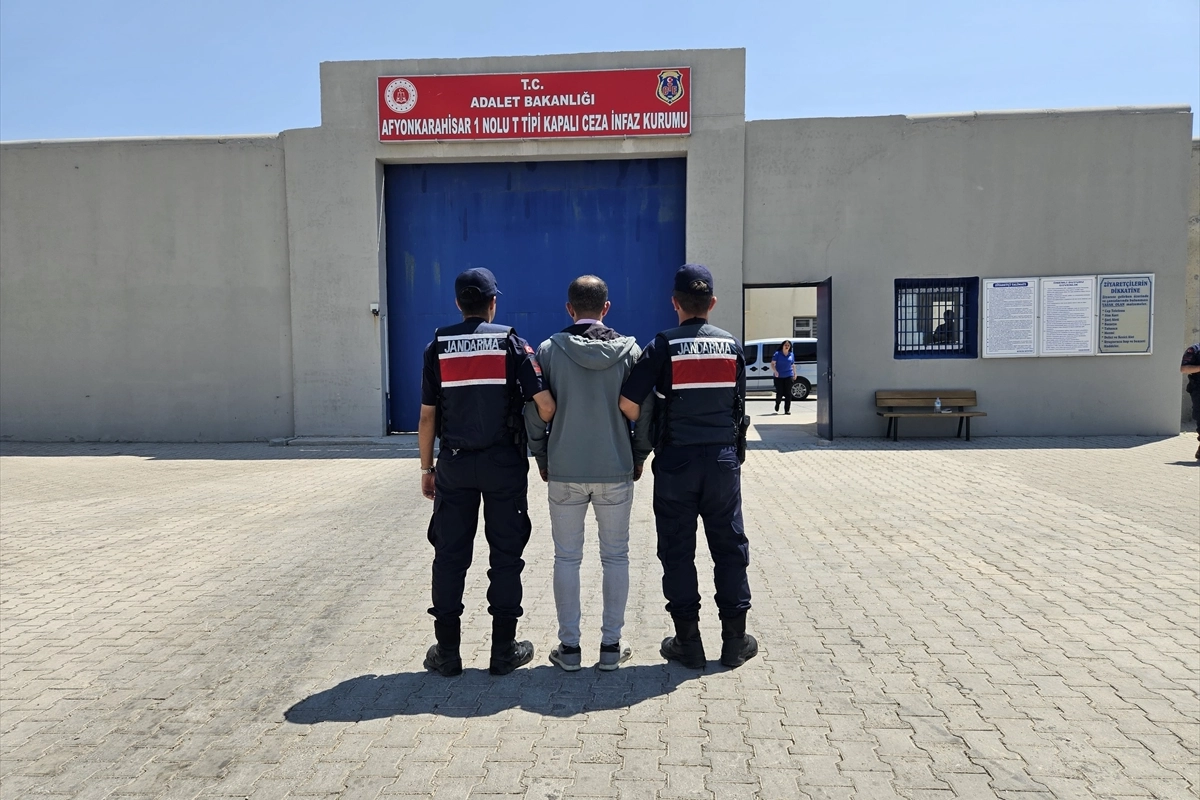 Afyonkarahisar'da hapis cezası olan kişi yakalandı haberinin görseli