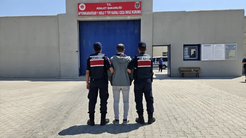 Afyonkarahisar'da hapis cezası olan kişi yakalandı haberinin görseli