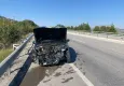 Afyonkarahisar'daki kazada 1 yaşındaki bebek yaralandı