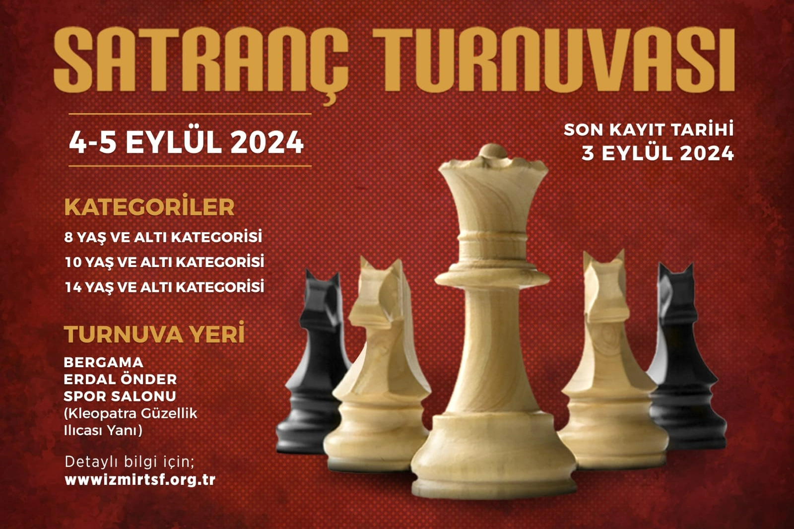 Bergama uluslararası satranç turnuvasına ev sahipliği yapacak haberinin görseli