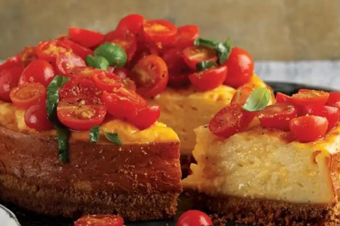 Gelinim Mutfakta Domates tuzlu cheesecake tarifi: Domates tuzlu cheesecake nasıl yapılır? haberinin görseli