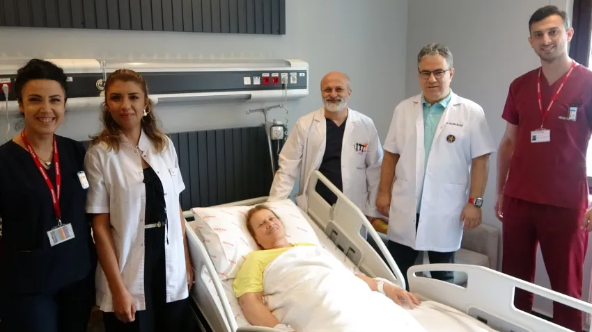 Gürcistanlı hasta, Trabzon'da hayata döndü! haberinin görseli
