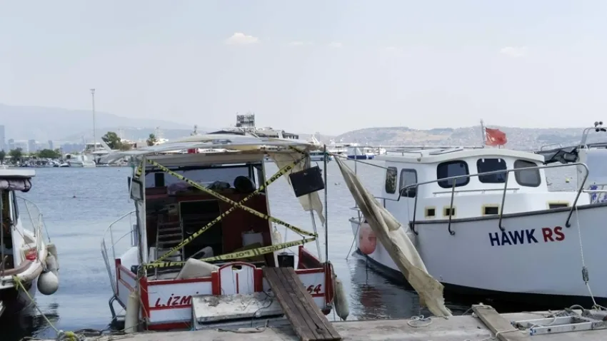 İzmir'de teknedeki buzdolabına gizlenmiş kadın cesedini narkotik köpeği fark etmiş