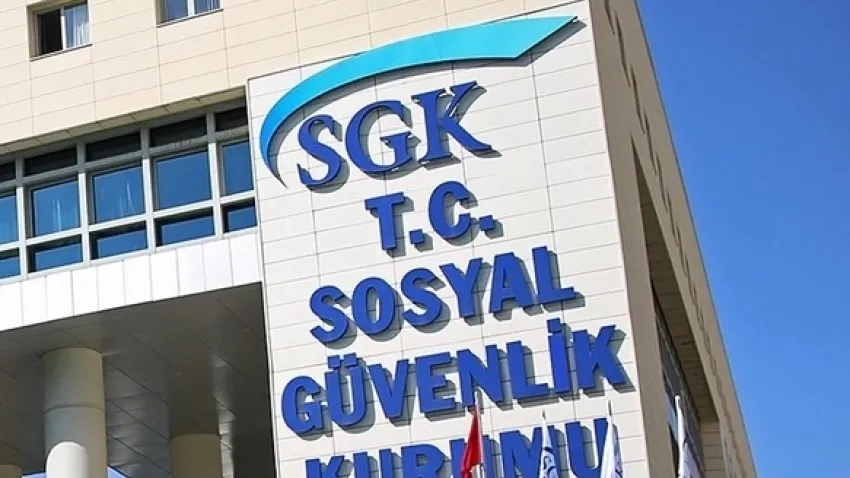 SGK'dan, GSS prim borçlarına ilişkin "yanıltıcı IBAN numaralı SMS'ler" hakkında uyarı haberinin görseli