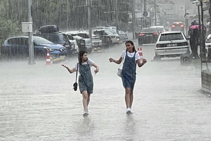 Yazın ortasında sağanak uyarısı