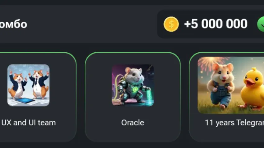 Hamster Kombat Günlük Combo 15 Ağustos 2024