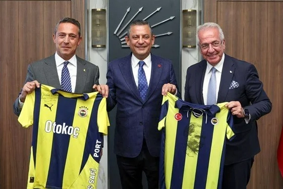 Fenerbahçe Spor Kulübü Başkanı Ali Koç CHP ve MHP'yi ziyaret etti