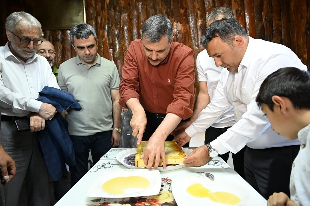 Erzurum'da bal hasadı