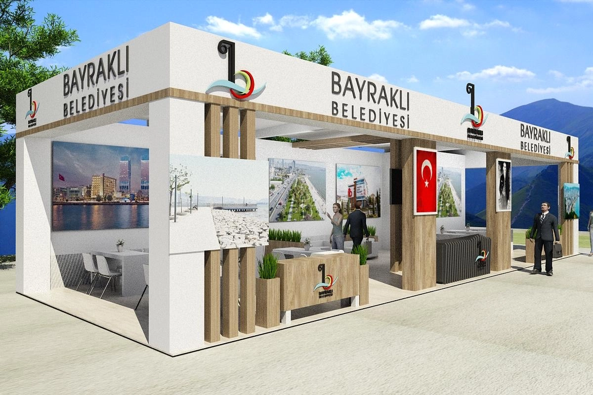 Bayraklı Belediyesi fuara katılacak