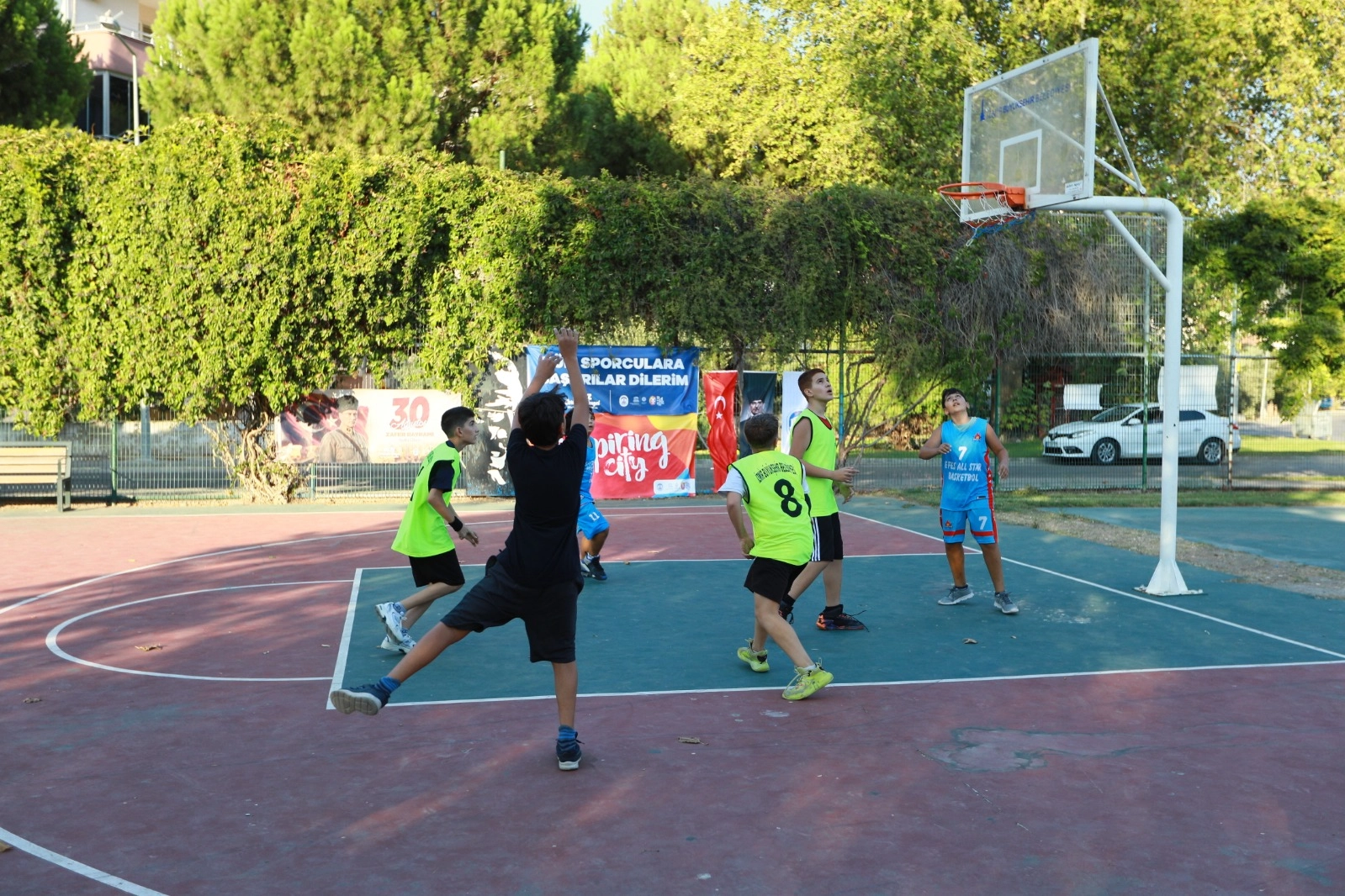 Efes Selçuk'ta Basketbol Turnuvası'na yoğun ilgi