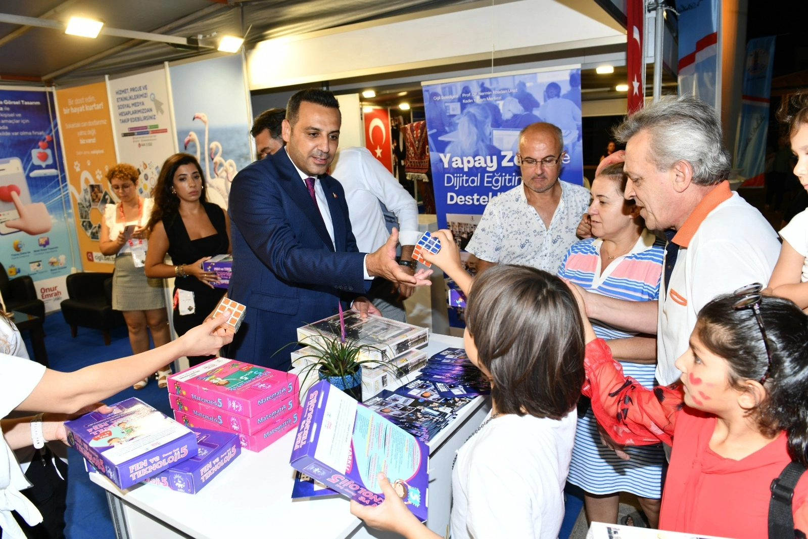 Fuar’da Çiğli Standına yoğun ilgi gösteriliyor