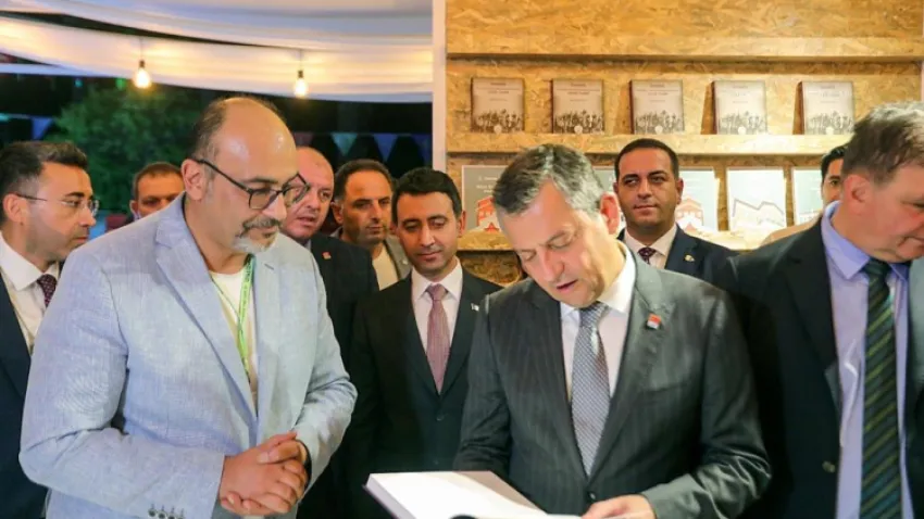 İzmir Enternasyonal Fuarı’nda Bayraklı Belediyesi'nin gösterişli standı ilk günden ilgi gördü