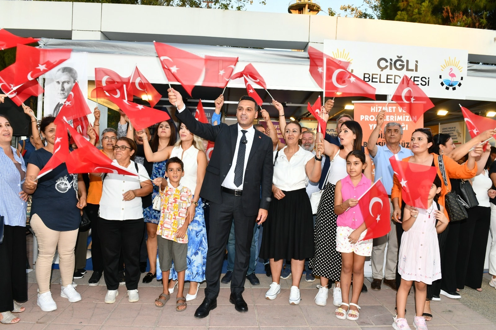 Fuar’da Çiğli standına yoğun ilgi