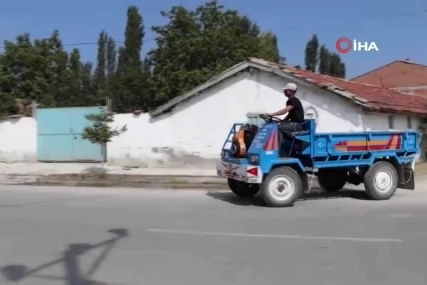 Jandarma patpat sürücülerini böyle uyardı