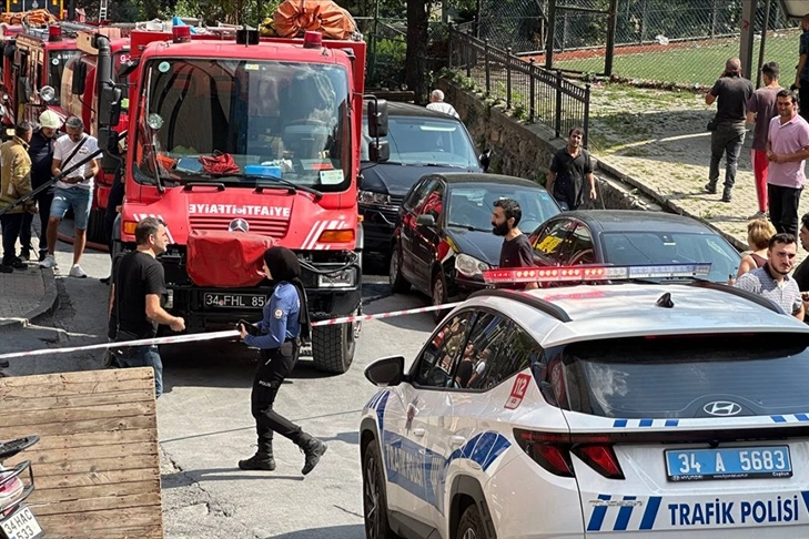 Şişli'de bir plazada yangın... Müdahale başladı