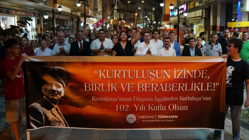 Kemalpaşa'da kurtuluşun yıl dönümü kutlandı
