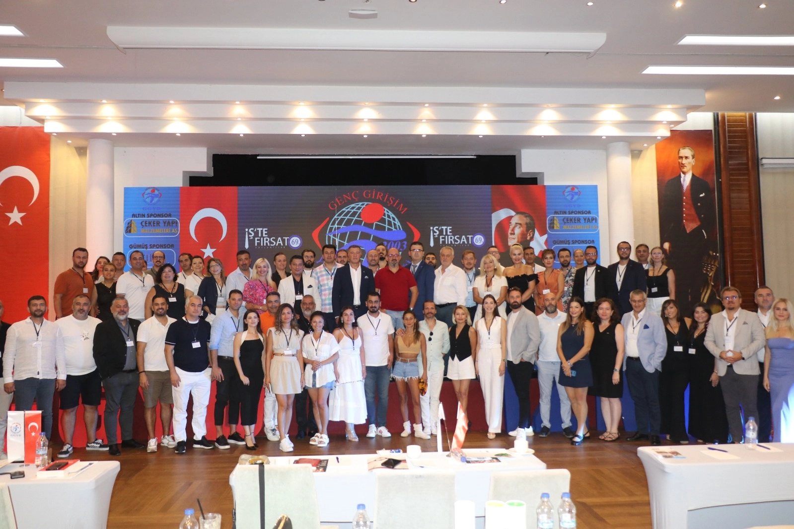 Genç girişimciler yıl dönümünü Kuşadası’nda kutladı haberinin görseli