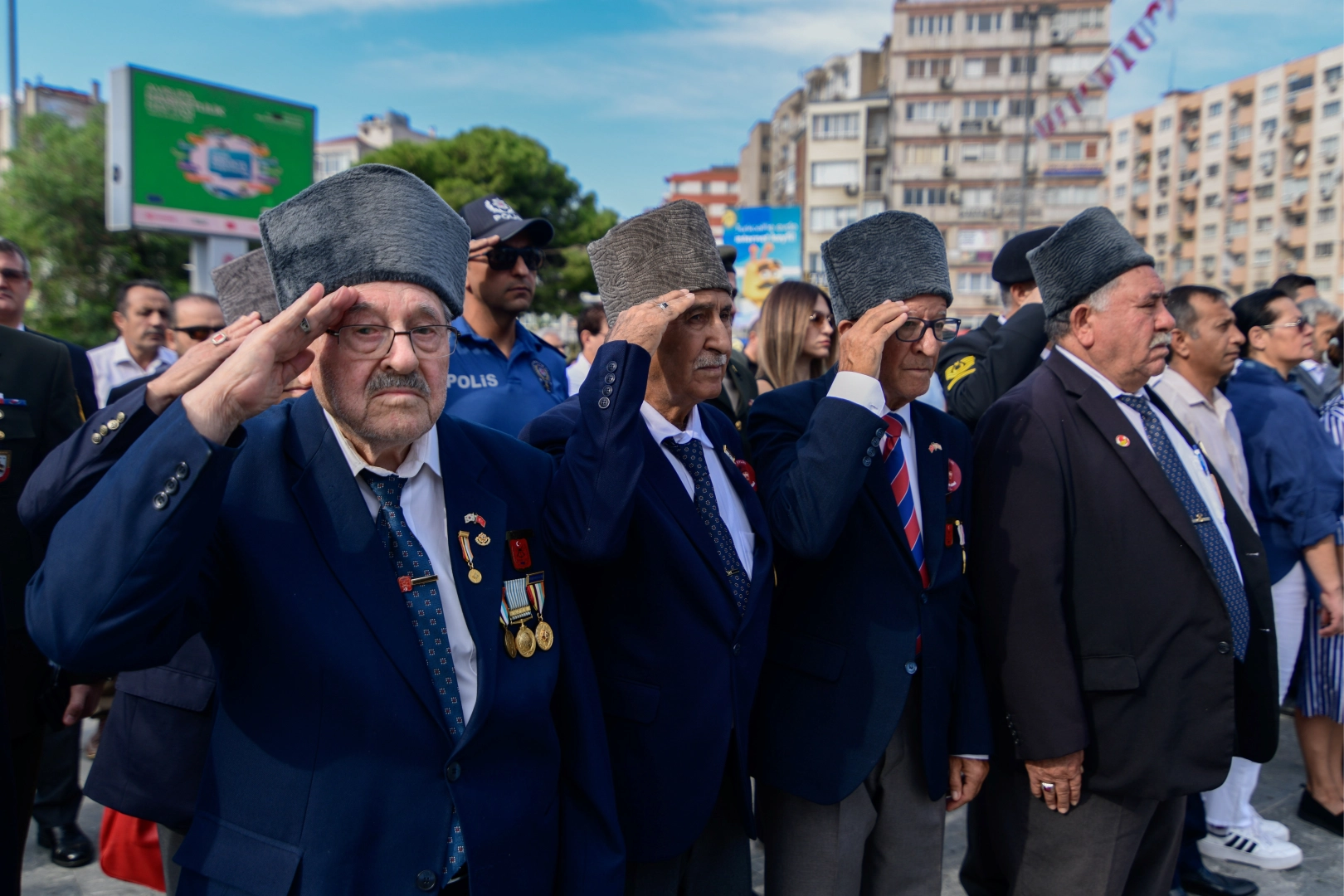 Bornova'da 19 Eylül Gaziler Günü coşkuyla kutlandı