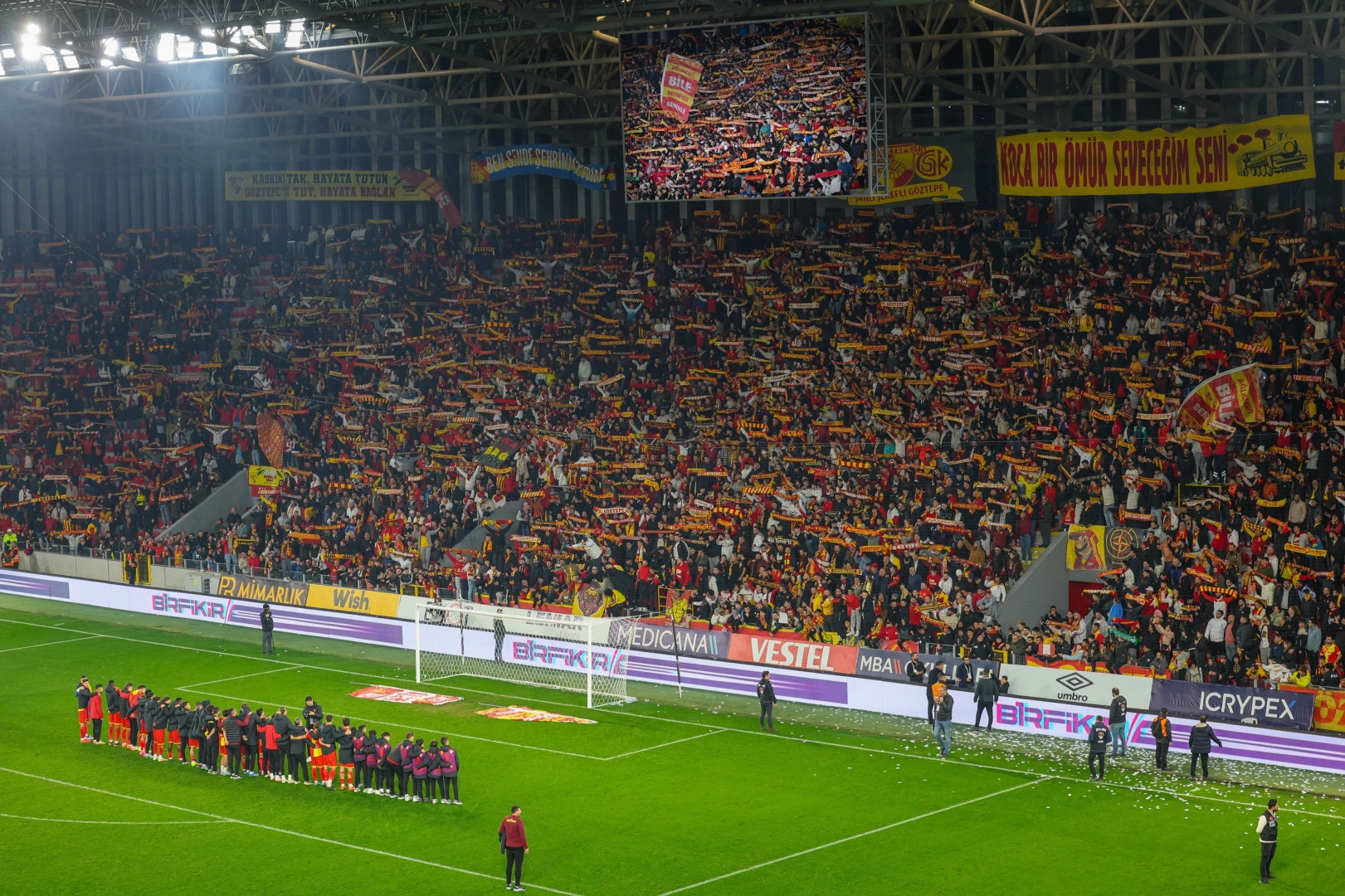 Göztepe yarın Kayserispor'u konuk edecek