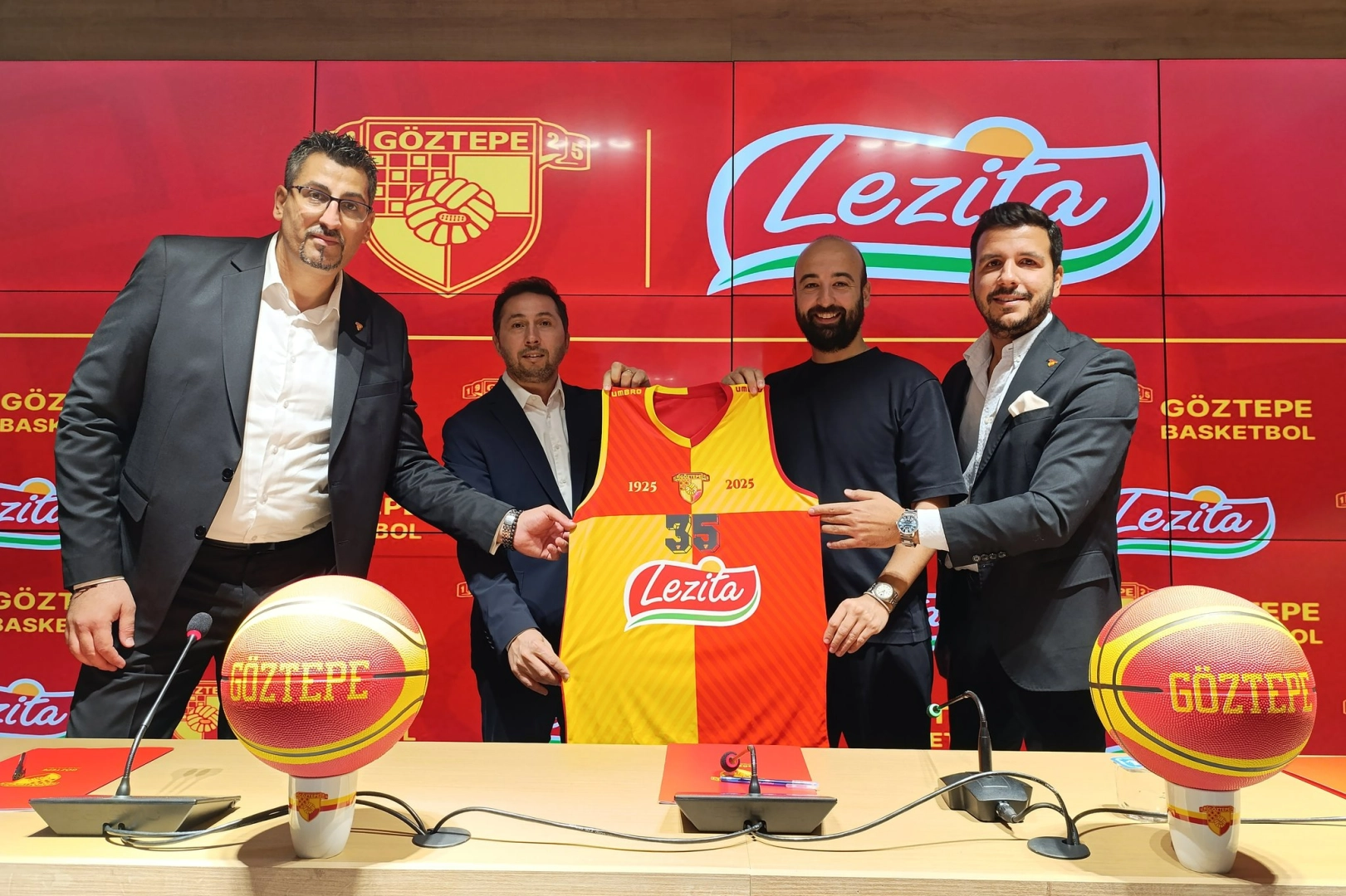 Göztepe Basketbol'un sponsoru lezita oldu 