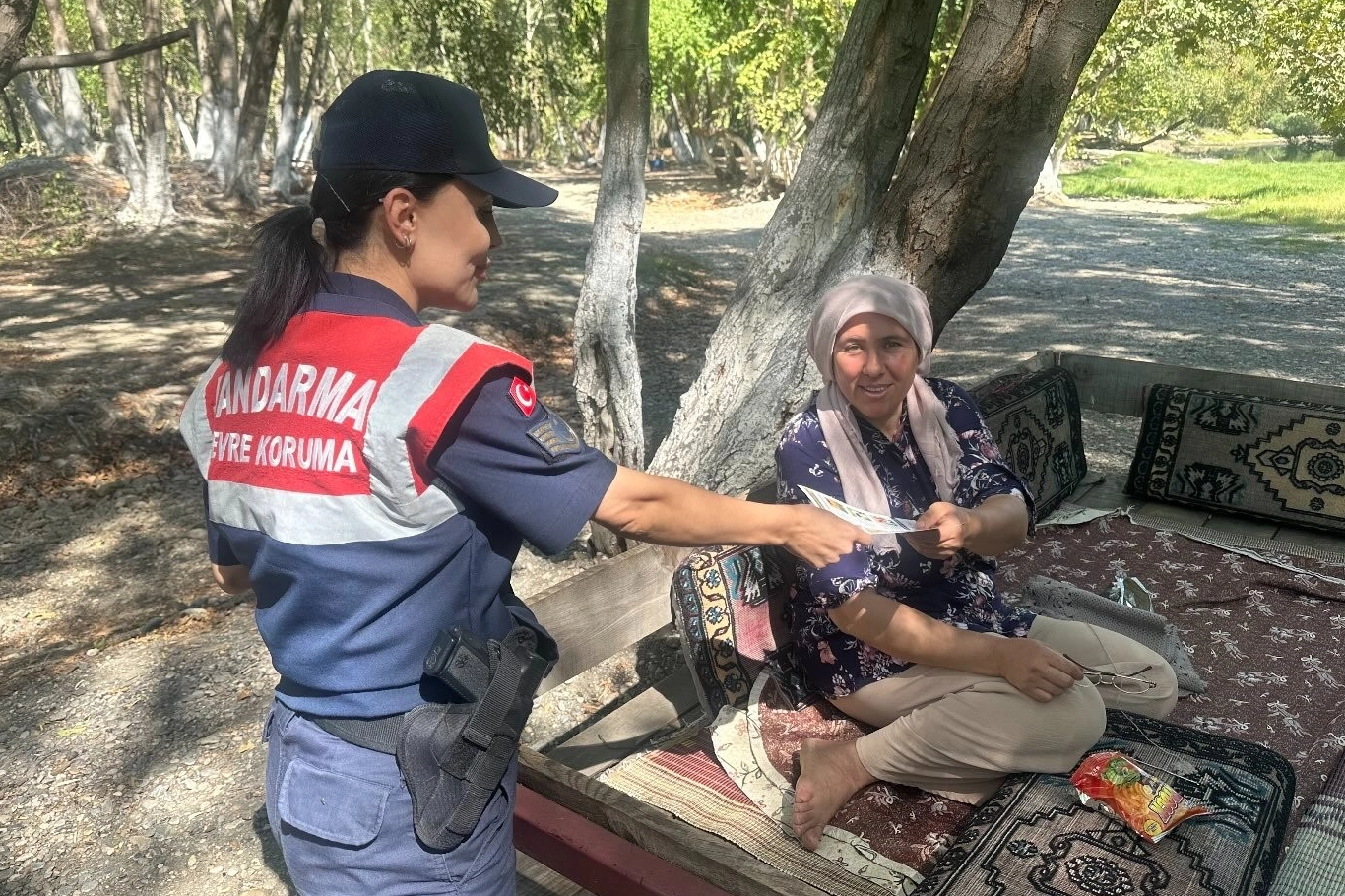 Aydın'da vatandaşlar çevre konusunda bilgilendirildi