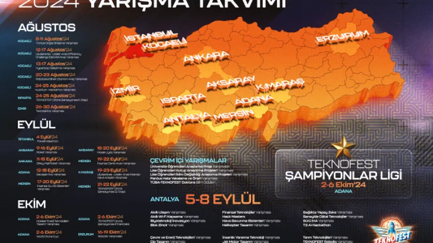 YARIŞMA TAKVİMİ