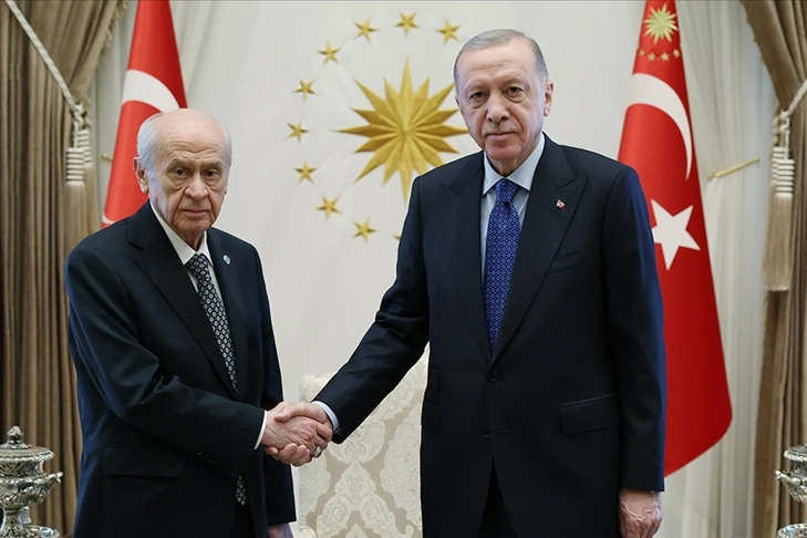 Cumhurbaşkanı Erdoğan ve Bahçeli'den sürpriz görüşme!