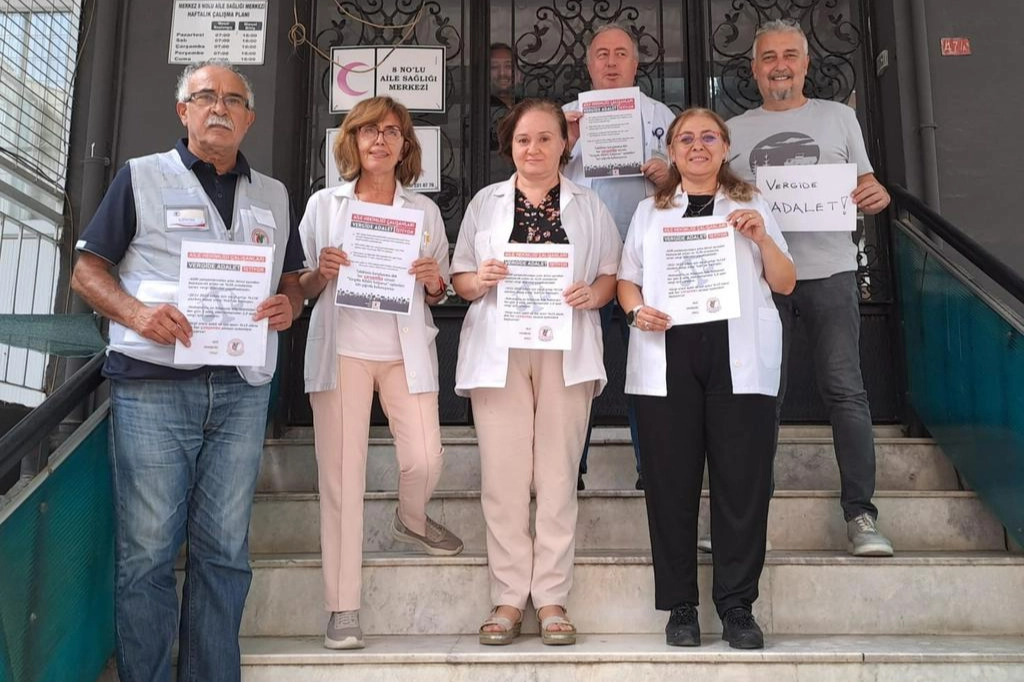 Aile hekimleri 31. kez haykırdı: Vergide adalet! haberinin görseli
