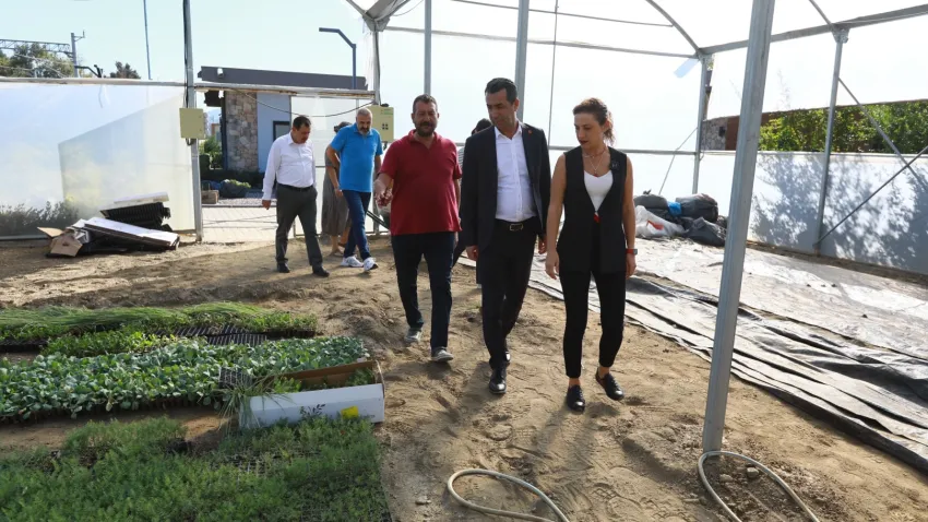 Efes Tarlası Yaşam Köyü’nde aile tarımı güçlendiriliyor