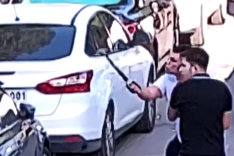 Marmaris’te palalı kavga kameralara yansıdı haberinin görseli