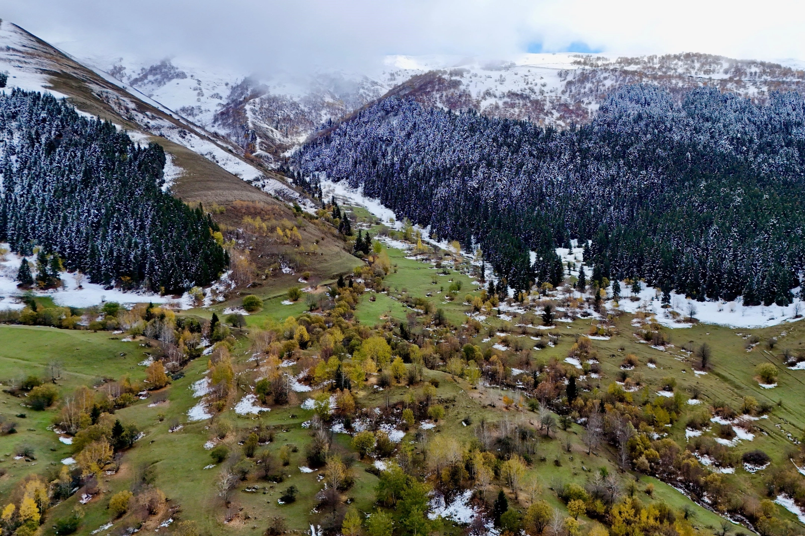 Artvin’de sonbahar manzarası