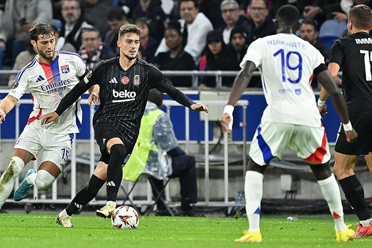 Beşiktaş Lyon deplasmanında kaybetmedi