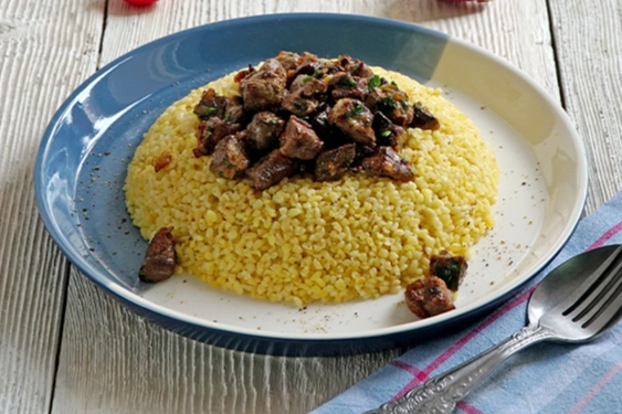 MasterChef ciğerli bulgur pilavı tarifi:  Ciğerli bulgur pilavı nasıl yapılır?