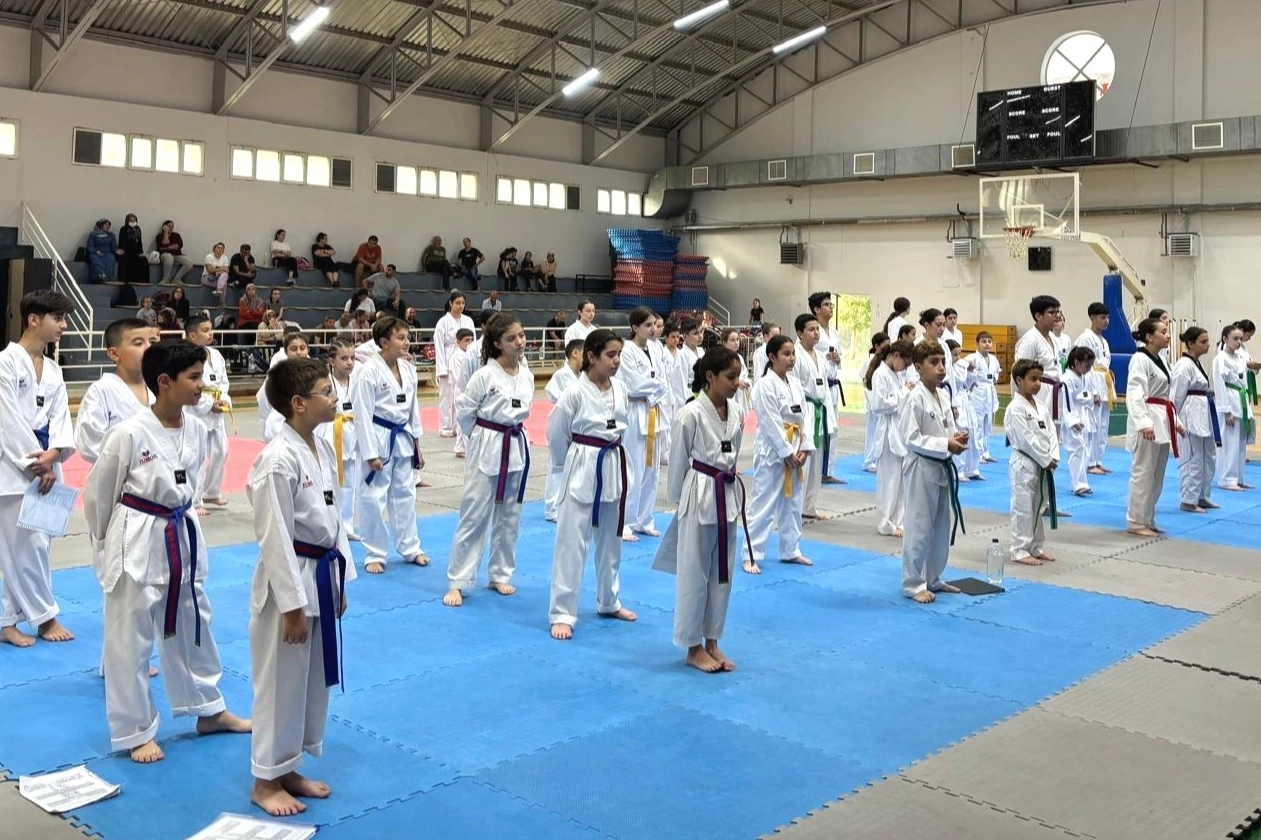 Geleceğin Taekwondo şampiyonları Bornova’da yetişiyor