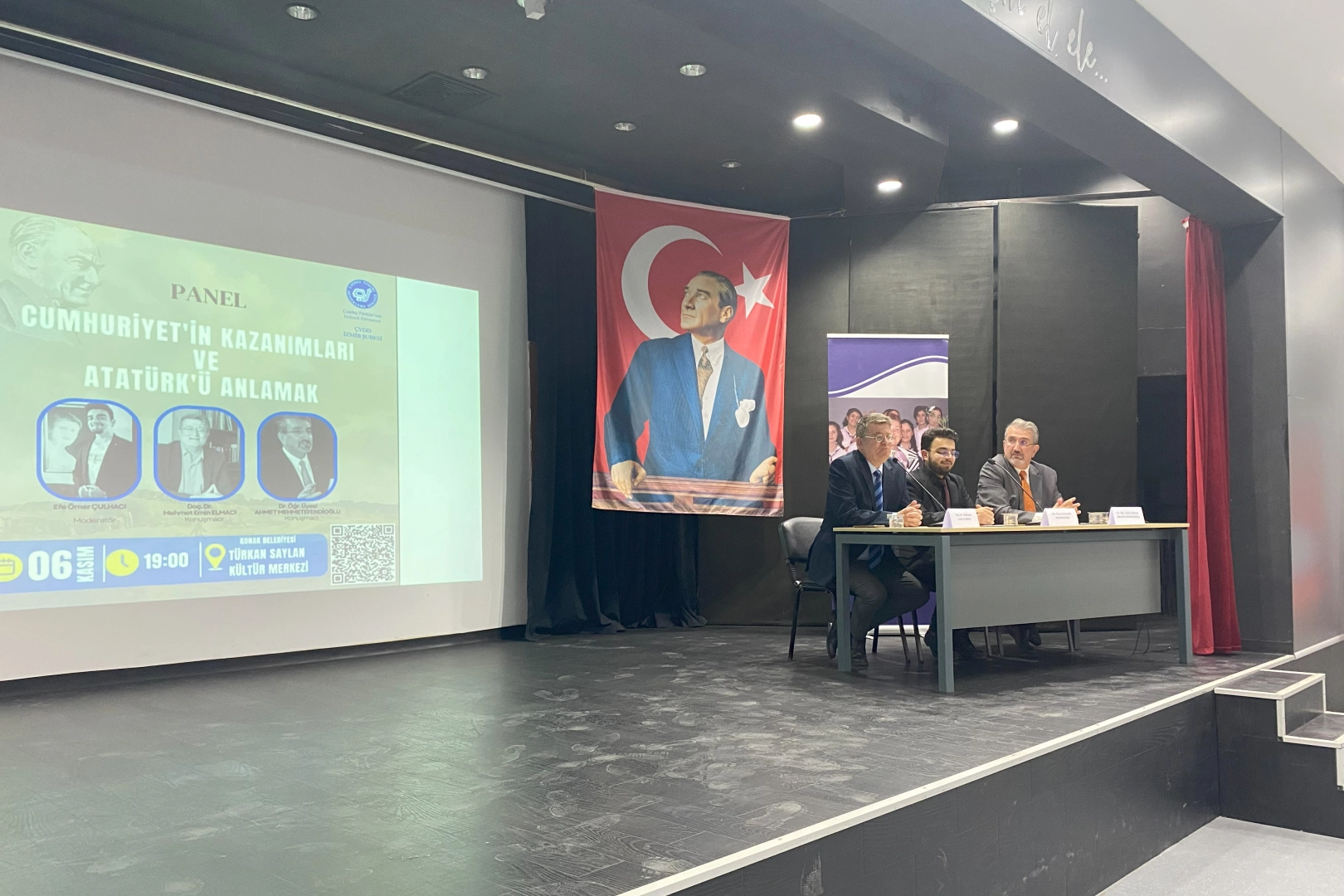 ÇYDD İzmir’den Cumhuriyet’in 101. yılına özel anlamlı panel