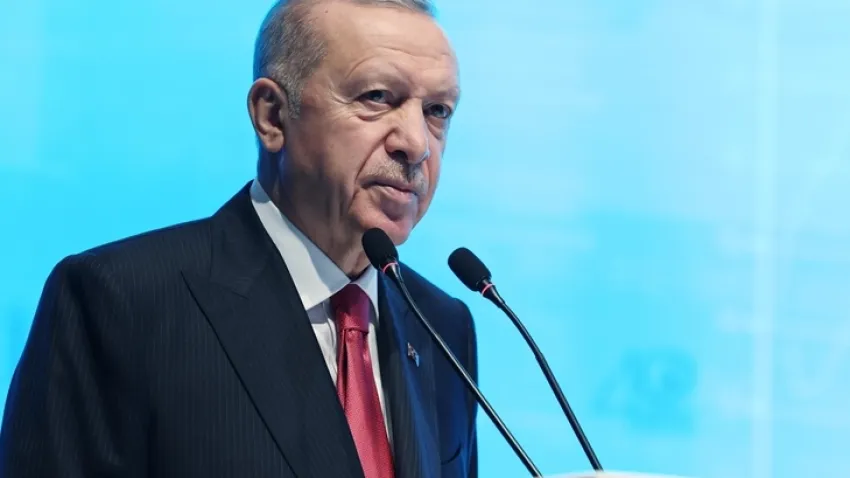 Cumhurbaşkanı Erdoğan: İsrail, insani yardımların dahi Gazze'ye ulaştırılmasına tahammül edemiyor haberinin görseli