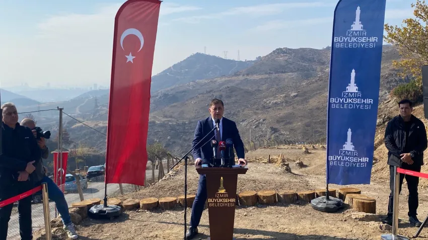 İzmir’de Milli Ağaçlandırma Günü’nde Bal Ormanı Projesi hayata geçirildi