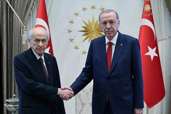 Cumhurbaşkanı Erdoğan, MHP Genel Başkanı Bahçeli'yle görüşecek