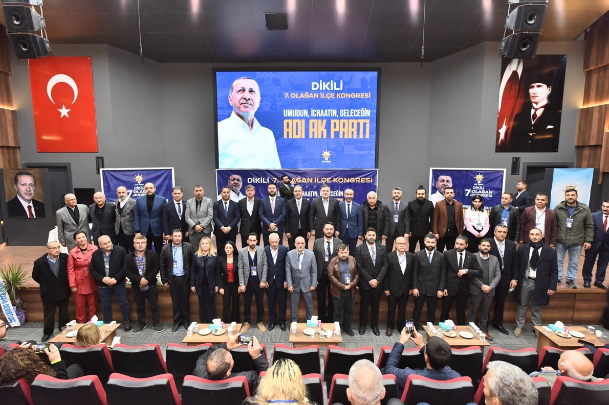 AK Parti 7. Olağan İlçe Kongresi Dikili’de gerçekleşti