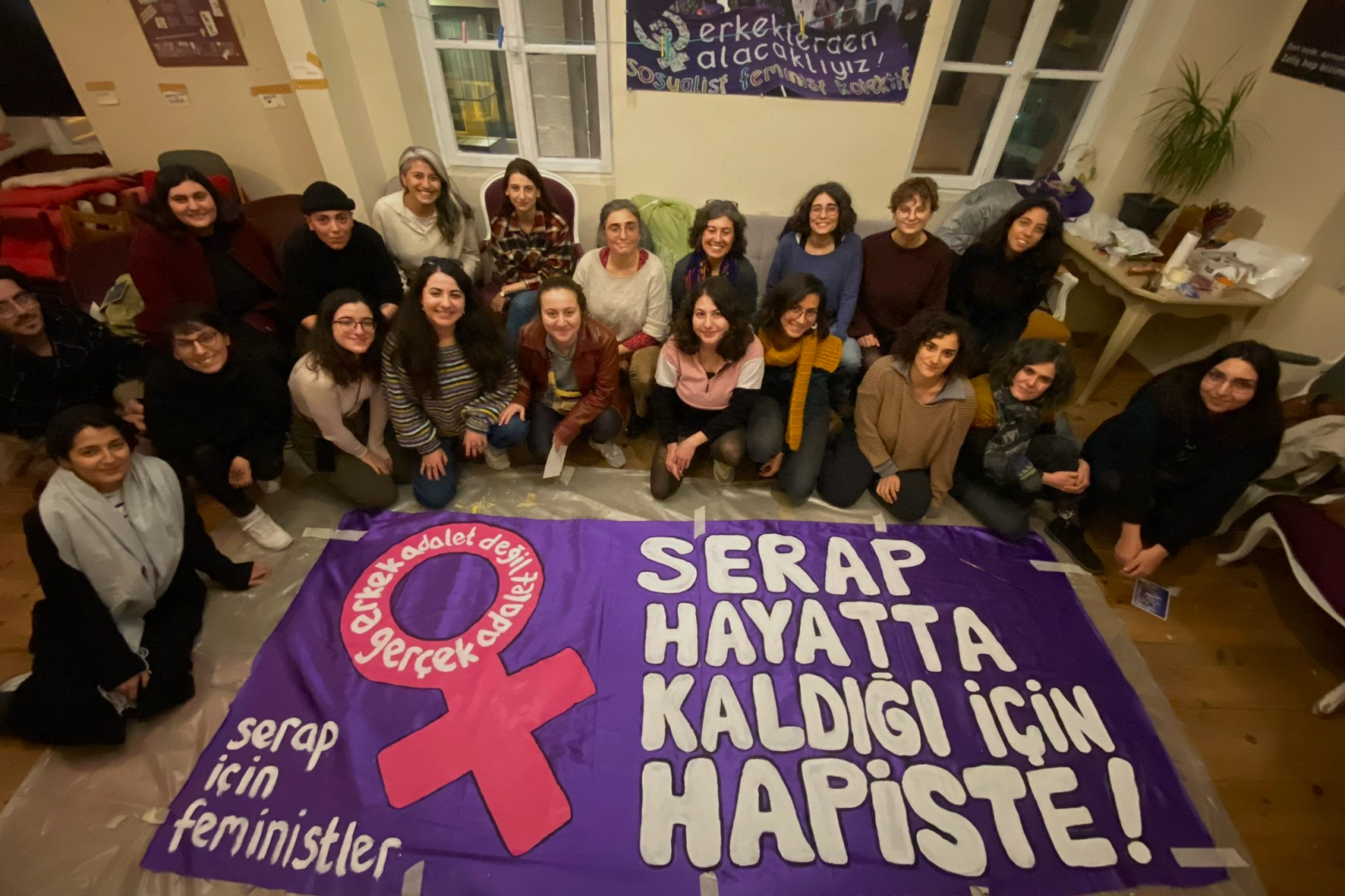 Serap için Feministler: Bu defa hayatta kalan o oldu