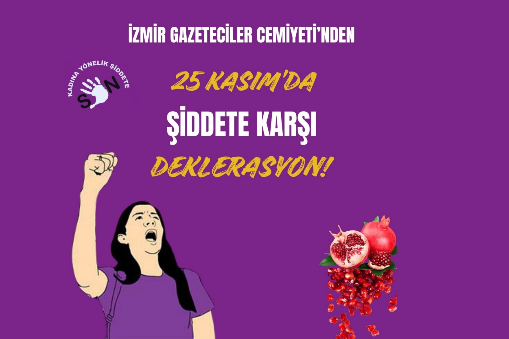 İGC'den 25 Kasım'da şiddete karşı deklerasyon